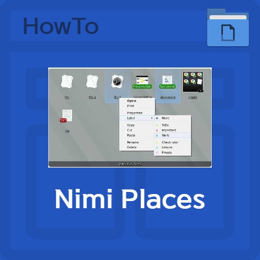 바탕화면 아이콘 정리 하는법 Nimi Places 사용법